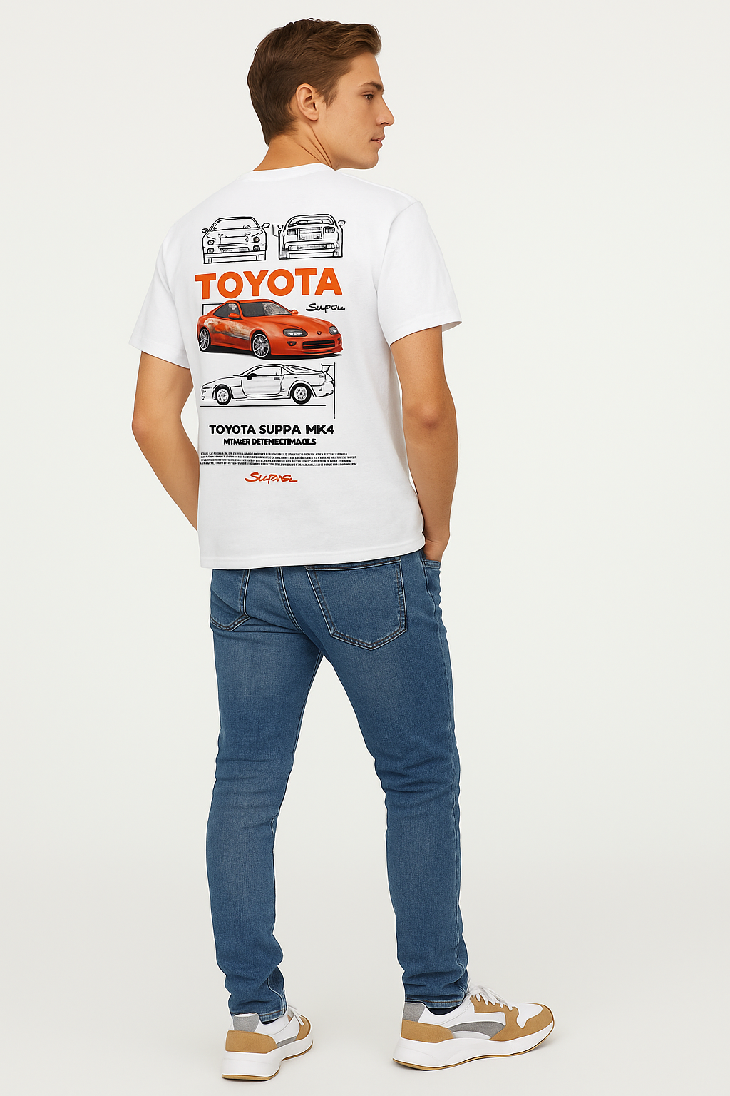 Oversized Dropshoulder Graphic DTF Printed T_Shirt  for MEN